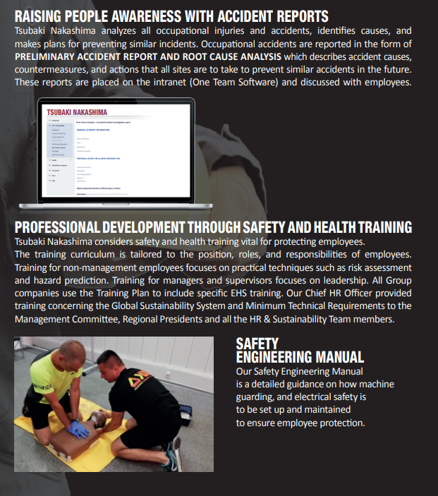 Safety and Health training